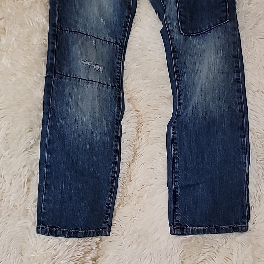 GAP, Kids,Boy's, Denim Jeans, Size 12, Frayed, Patches,slim straight fit - Picture 10 of 10